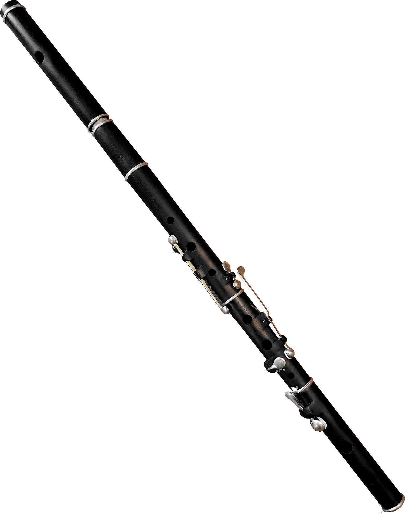 C Flute Blackwood Silver